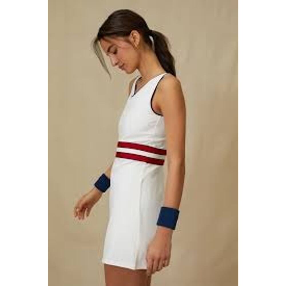 TUCKERNUCK SPORT Americana McKay Tennis Dress NWT M Retail $128 Tuckernuck - Picture 3 of 5